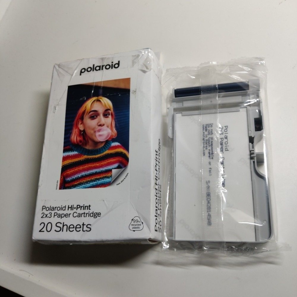 Polaroid Hi·Print 2x3 Paper Cartridge - 30 Sheets Cartridges - New